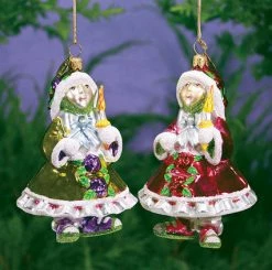 Patience Brewster Candlelight Glass Elf Ornament