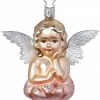 Inge Glass Romantic Angel Ornament 2 Inge Glass Romantic Angel Ornament