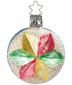 Inge Glass Antiqued Star Ornament, Germany Christmas