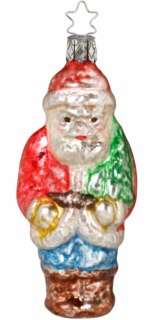 Inge Glass Vintage Santa Man Ornament 3 Inge Glass Vintage Santa Man Ornament