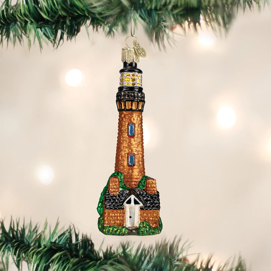 Old World Christmas Currituck Lighthouse Ornament 3 Old World Christmas Currituck Lighthouse Ornament