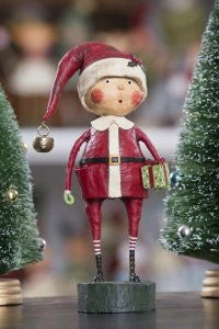 Lori Mitchell Playing Santa