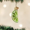 Old World Christmas Lime Slice Ornament 1 Old World Christmas Lime Slice Ornament