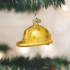 Old World Christmas Construction Helmet Ornament