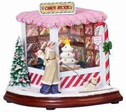 Roman Christmas Music Boxes Christmas Candy Shop Music Box