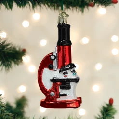 TheHolidayBarn.com Microscope Ornament Christmas