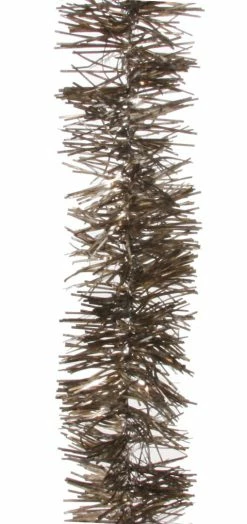 ShiShi Antiqued Gold Tinsel Garland Christmas