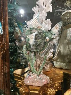 New! Katherine's Collection Glass Ball Fish