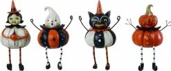 TheHolidayBarn.com Cute Halloween Shelf Sitters, Johanna Parker New!