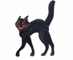 Beistle Jointed Scratch Cat Beistle Vintage Halloween