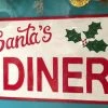 Raz Santa's Diner Sign New!