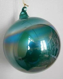 Winward Jim Marvin Green Blue Pearl Glass Ornaments Jim Marvin Ornaments