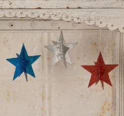 Bethany Lowe Americana Star Ornaments