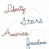 Bethany Lowe Cursive Americana Word Ornaments 2 Bethany Lowe Cursive Americana Word Ornaments