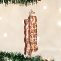 Old World Christmas Bacon Strips Ornament