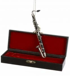 Kurt Adler Bass Clarinet Ornament Christmas