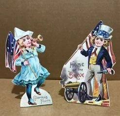 Bethany Lowe New! Patriotic Parade Dummy Boards