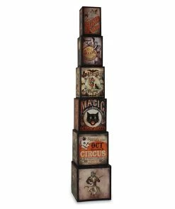 Bethany Lowe Spooky Fun Circus Blocks