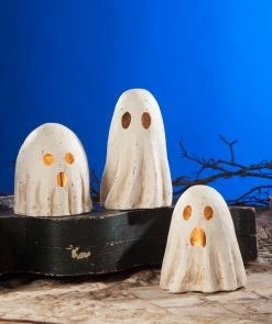 Bethany Lowe New! Ghost Luminaries, Paper Mache