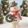 Bethany Lowe New! Jolly Greeting Snowman
