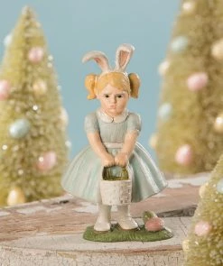 Bethany Lowe Pouting Easter Girl Figurine New!