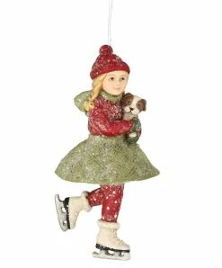 Bethany Lowe Skating Clare Ornament
