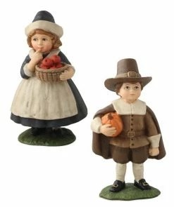 Bethany Lowe Thanksgiving Children Figurines