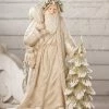 Bethany Lowe Winter White Father Christmas