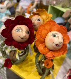 Joe Spencer Blooming Flower Dolls