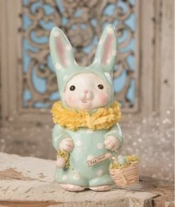Bethany Lowe Blue Easter Suit Bunny New!