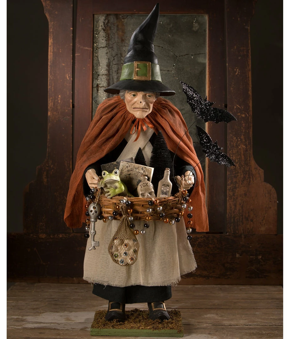 Bethany Lowe Brewhilda Peddler Witch New! 3 Bethany Lowe Brewhilda Peddler Witch New!