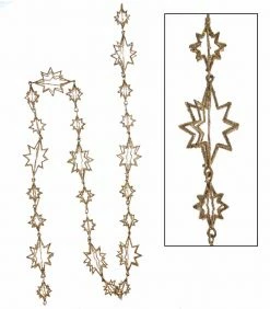 Katherine's Collection Celestial Gold Star Garland