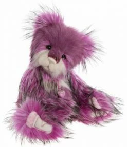Charlie Bears Cotton Candy Teddy Bear New!