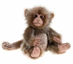 Charlie Bears Pimky Monkey Stuffed Animal New!