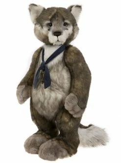 Charlie Bears Wumbles Wolf, 30" Tall