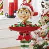 Raz Extra Large Christmas Elf Display, 39.5" 1 Raz Extra Large Christmas Elf Display, 39.5"