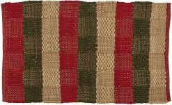 Park Designs Country Christmas Cotton Rag Rug New!