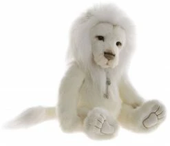 Charlie Bears New! Dandy Lion, White Stuffed Animal