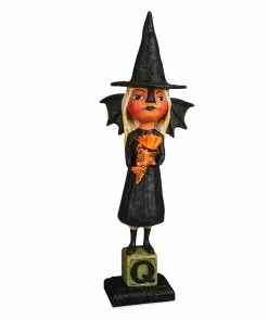 Bethany Lowe New! Witchy Bat Girl