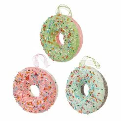 Raz Donut Ornaments With Sprinkles