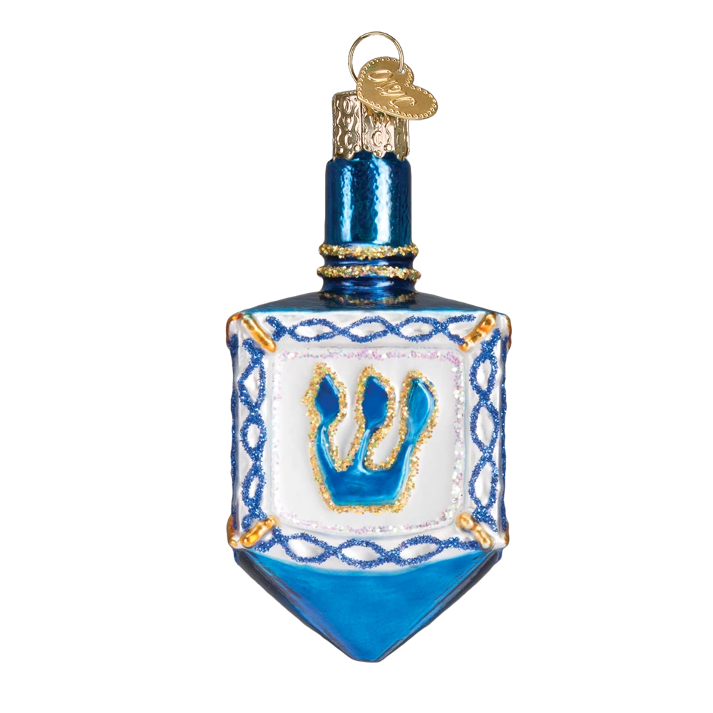 Old World Christmas Dreidel Ornament 3 Old World Christmas Dreidel Ornament