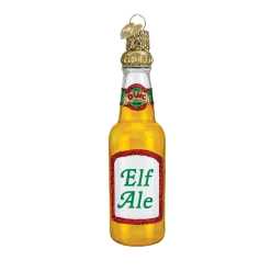 Old World Christmas Christmas Beer Bottle Ornaments