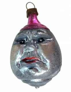 Nostalgie Christbaumschmuck Vintage Patina Two Face Ornament