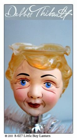 The Holiday Barn Christmas Little Boy Fairy Lantern - Debbee Thibault