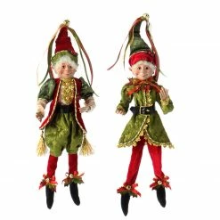 Raz New! Classic Christmas Elves, 16"