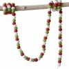 Creative Co-Op Christmas Festive Felt Ball Garland