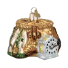 Old World Christmas Fishing Creel Ornament