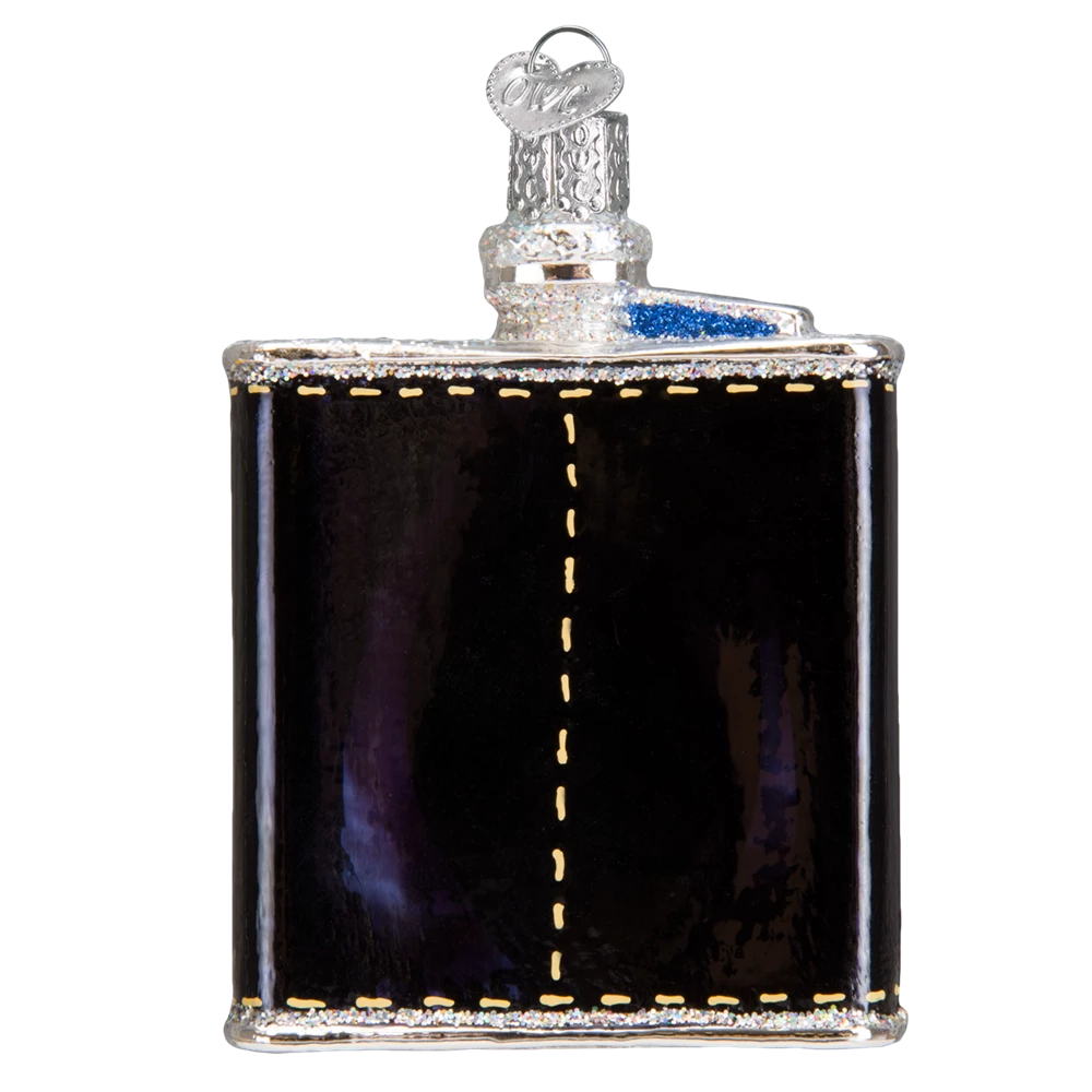 Old World Christmas Flask Ornament 6 Old World Christmas Flask Ornament
