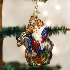 Old World Christmas Flight To Egypt Ornament