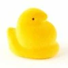 One Hundred 80 Degrees Large Flocked Yellow Peep, 6"
